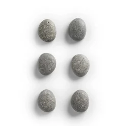 Magnetset 'Stone' Polyresin 6-teilig