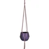 Makramee-Hängeampel Jute für Töpfe von Ø 17 - 20 x 17 cm
