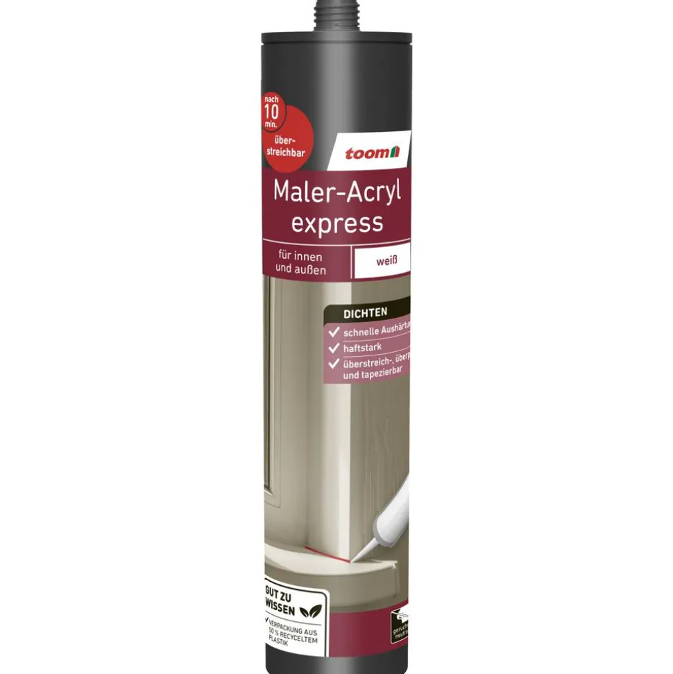 Maleracryl "express" weiß 310 ml