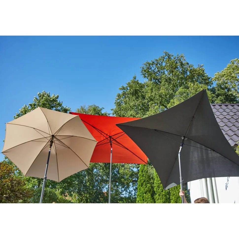 Marktschirm 'City' knickbar 180 x 180 cm