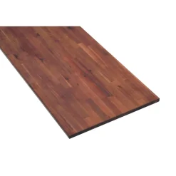 Massivholz-Arbeitsplatte 2400 x 600 x 26 mm Akazie