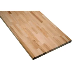 Massivholz-Arbeitsplatte 3000 x 600 x 27 mm Buche