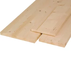 Massivholzplatte Fichte naturwuchs geschliffen 18 x 300 x 2000 mm