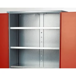 Materialschrank rot