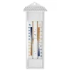 Maxima-Minima-Thermometer Kunststoff weiß 8 x 3,2 x 23,2 cm