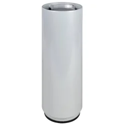 Möbelbein 'Telescope ST 1819' Industriestahl aluminiumfarben Ø 60 x 160 - 250 mm