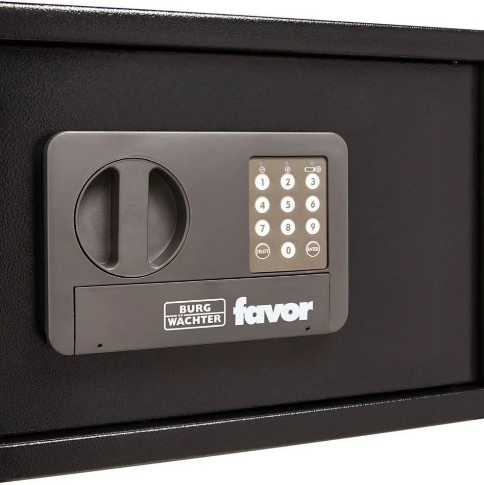 Möbeltresor 'Favor S5 E' anthrazit 25 x 35 x 25 cm