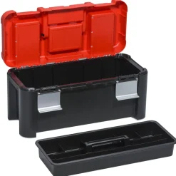 McPlus Profi-Werkzeugkoffer 'Alu 25' rot/schwarz 64 x 29 x 29,5 cm
