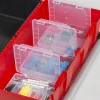 McPlus Profi-Werkzeugkoffer 'AluC22' rot/schwarz 56 x 28,5 x 28 cm