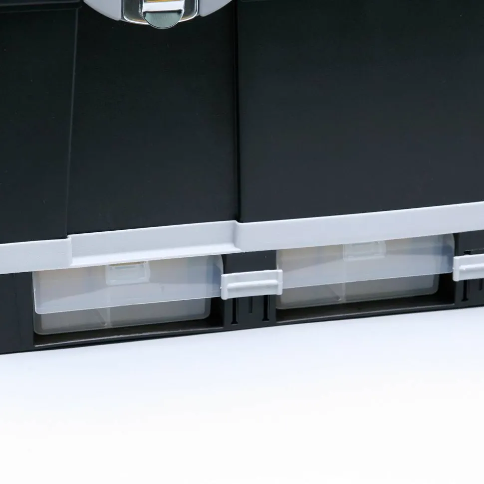 McPlus Werkzeugkoffer 'Depot S 23' schwarz 58 x 28 x 33 cm