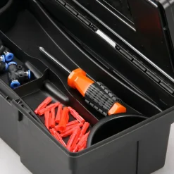 McPlus Werkzeugkoffer 'Promo 12.5' schwarz/gelb 31 x 17 x 13 cm