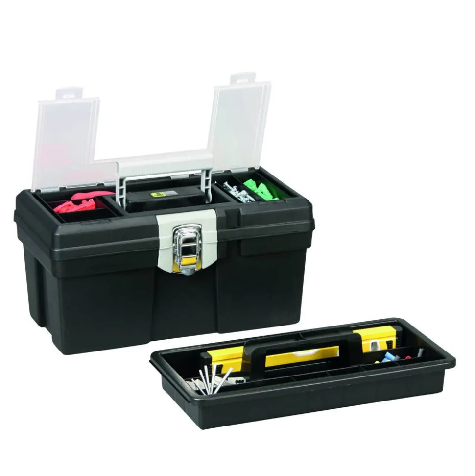 McPlus Werkzeugkoffer 'Promo S 16' schwarz 40 x 22 x 20 cm