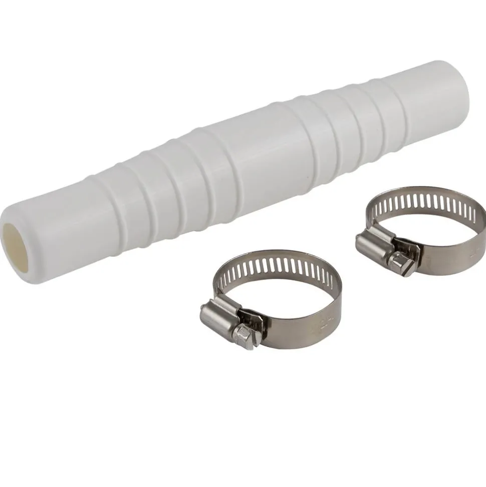 Medipool Universal-Schlauchtülle mit 2 Schellen Ø 32 und 38 mm