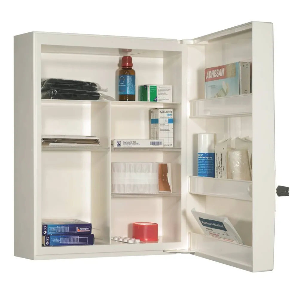 Medizinschrank weiß Hochglanz 35 x 45 x 15 cm
