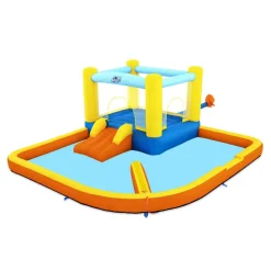 Mega-Wasserpark 'H2OGO!® Beach Bounce' mit Dauergebläse, 365 x 340 x 152 cm