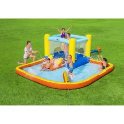 Mega-Wasserpark 'H2OGO!® Beach Bounce' mit Dauergebläse, 365 x 340 x 152 cm