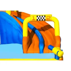 Mega-Wasserpark 'H2OGO! Speedway' bunt 551 x 502 x 265 cm