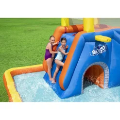 Mega-Wasserpark 'H2OGO! Speedway' bunt 551 x 502 x 265 cm