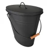 Mehrzweckeimer schwarz matt 12,5 l mit Deckel
