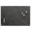 Memoboard 'Schiefer' anthrazit 60 x 40 x 1,6 cm