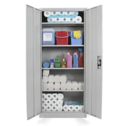 Metallaschrank Stahl 80 x 184 x 40 cm