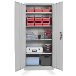 Metallaschrank Stahl 80 x 184 x 40 cm