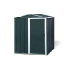 Metallgerätehaus 'Eco 5x4' anthrazit/weiß 162 x 122 x 182 cm