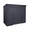 Metallgerätehaus 'Skillion S84' anthrazit 234 x 113 cm