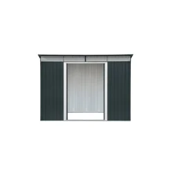 Metallgerätehaus 'Skylight' anthrazit/weiß 263,5 x 184,3 x 201,8 cm