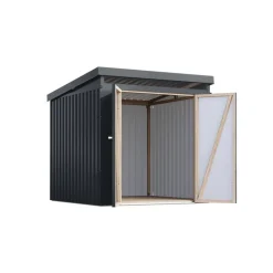 Metallgerätehaus 'Taurus 2' anthrazit 207 x 213 x 209 cm