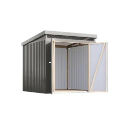 Metallgerätehaus 'Taurus 2' graualuminium 207 x 213 x 209 cm