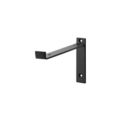 Metallkonsole 'Lip' schwarz 208 x 130 x 30 mm