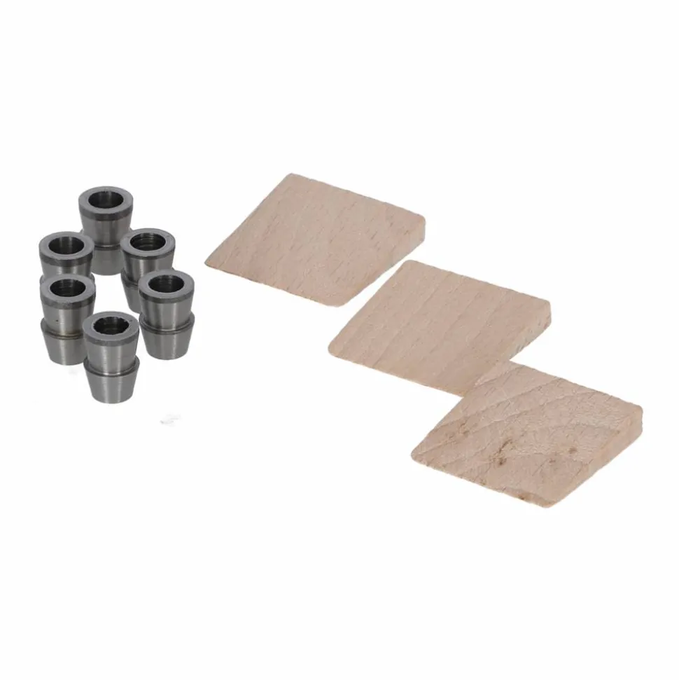 Metallringkeile- & Holzkeile-Set 9-teilig