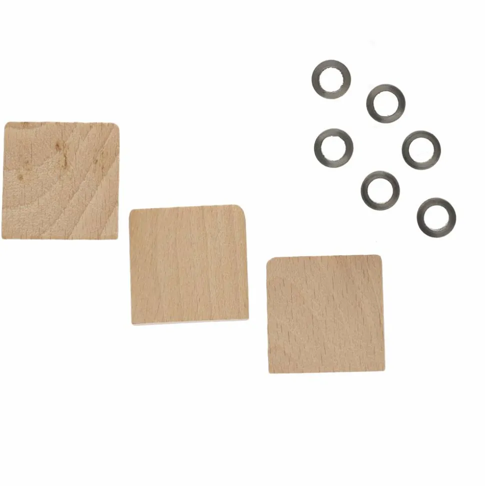 Metallringkeile- & Holzkeile-Set 9-teilig