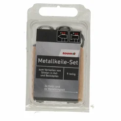 Metallringkeile- & Holzkeile-Set 9-teilig