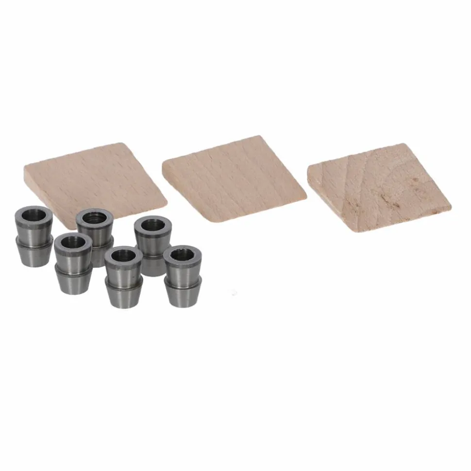 Metallringkeile- & Holzkeile-Set 9-teilig