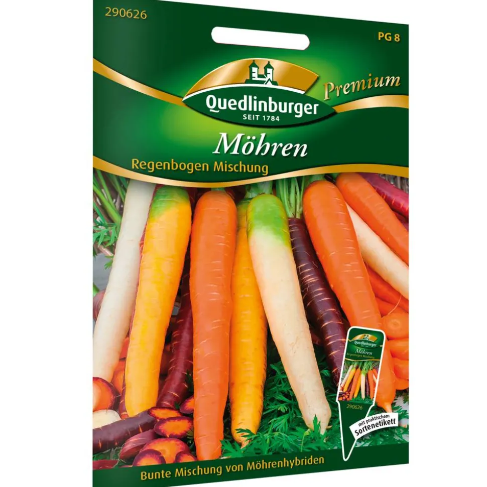Möhren 'Regenbogen' Mischung