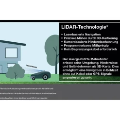 Mähroboter 'i210E LiDAR' bis 1000 m²
