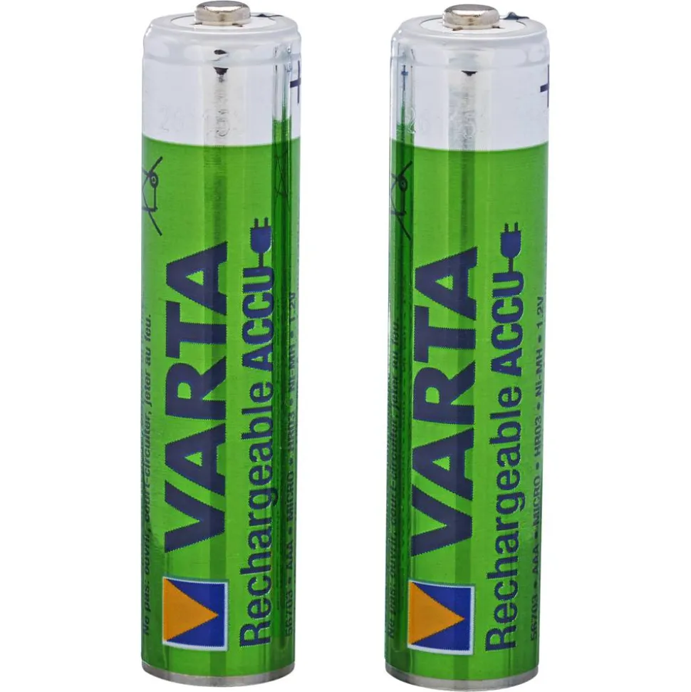 Micro-Akkus 'Phone' HR03 AAA 1,2 V 800 mAh, 2 Stück