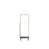 Midischrank für Backofen und Kühlschrank 'Optikomfort Linus984' anthrazit/eichefarben 60 x 176,6 x 58,4 cm