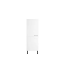 Midischrank für Einbaukühlschrank 'Optikomfort Bengt932' weiß 60 x 176,6 x 58,4 cm
