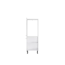Midischrank für Einbaukühlschrank 'Optikomfort Bengt932' weiß 60 x 176,6 x 58,4 cm