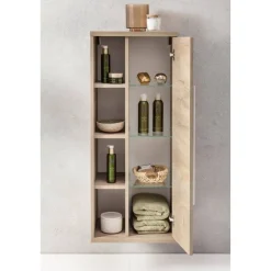 Midischrank 'Stanford ' braun furniert 42 x 106 x 32 cm