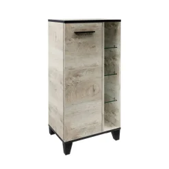 Midischrank 'TE-A' nature oak 47 x 94,2 x 32 cm