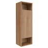 Midischrank 'Vita' Eichefarben Braun links 40,2 x 125,7 x 32 cm