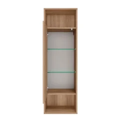 Midischrank 'Vita' Eichefarben Braun links 40,2 x 125,7 x 32 cm