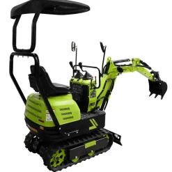 Mini-Bagger-Set 'ZI-MBG600S7' 6,8 kW