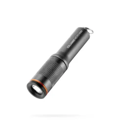 Mini-LED-Taschenlampe 'Columbo Keychain' silbergrau 100 lm, Schlüsselring