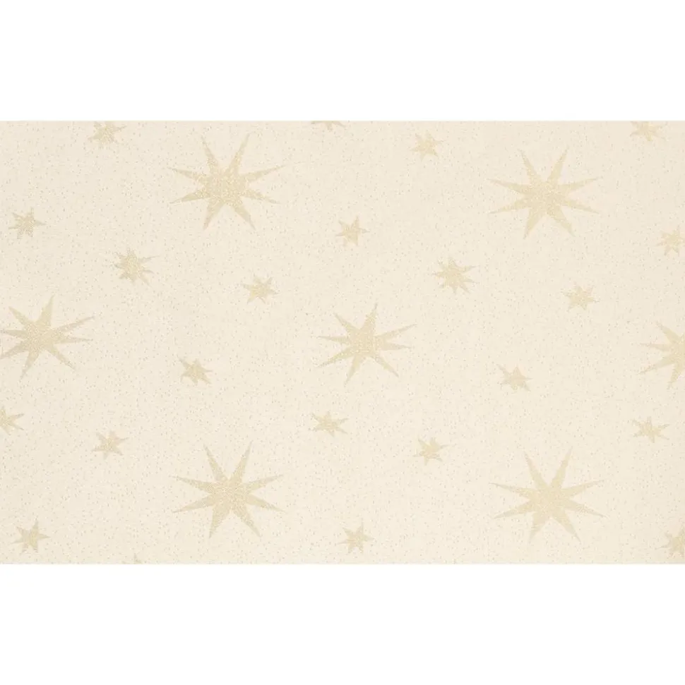 Mitteldecke 'Stellato' champagner 80 x 80 cm