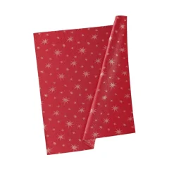 Mitteldecke 'Stellato' rot 80 x 80 cm